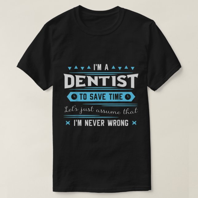 Camiseta Cirujano dental Odontología Boca Médica Oral (Diseño del anverso)