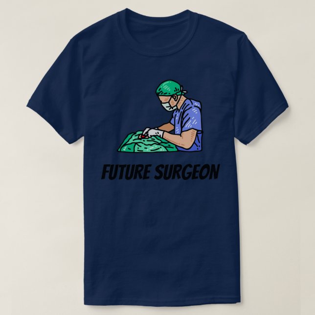Camiseta cirujano futuro 3 (Diseño del anverso)