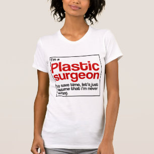 Camiseta Cirujano plástico