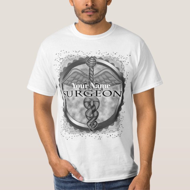 Camiseta Cirujano plateado (Anverso)
