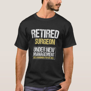 Camiseta Cirujano retirado ve nietos para ver detalles homb