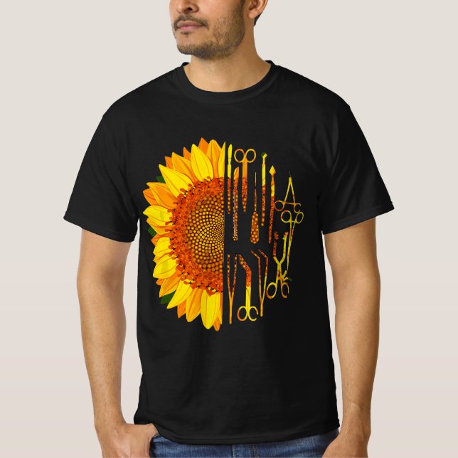 Camiseta Cirujano tecnológico Cirujano Cirugía de girasol (Anverso)