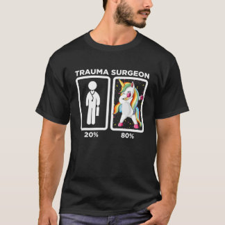Camiseta Cirujano traumático - Principio de Dabbing Unicorn