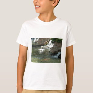Camiseta cisne blanco bonito