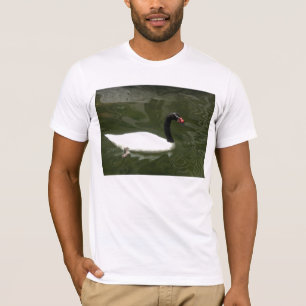 Camiseta Cisne blanco y negro
