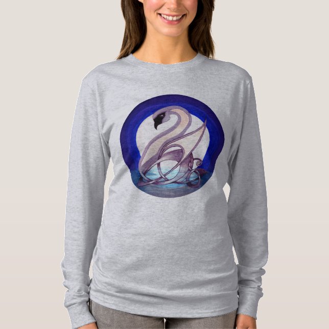 Camiseta Cisne céltico (Anverso)