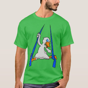 Camiseta Cisne de seda aérea