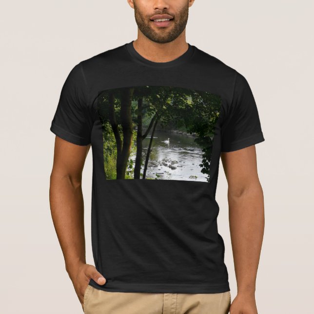 Camiseta Cisne en el río (Anverso)