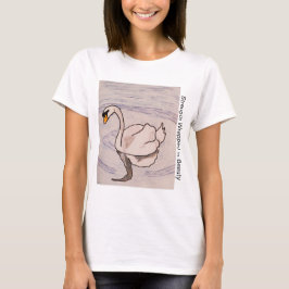 Camiseta Cisne: Fuerza envuelta en belleza