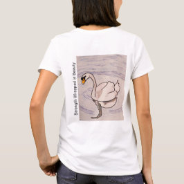 Camiseta Cisne: Fuerza envuelta en belleza