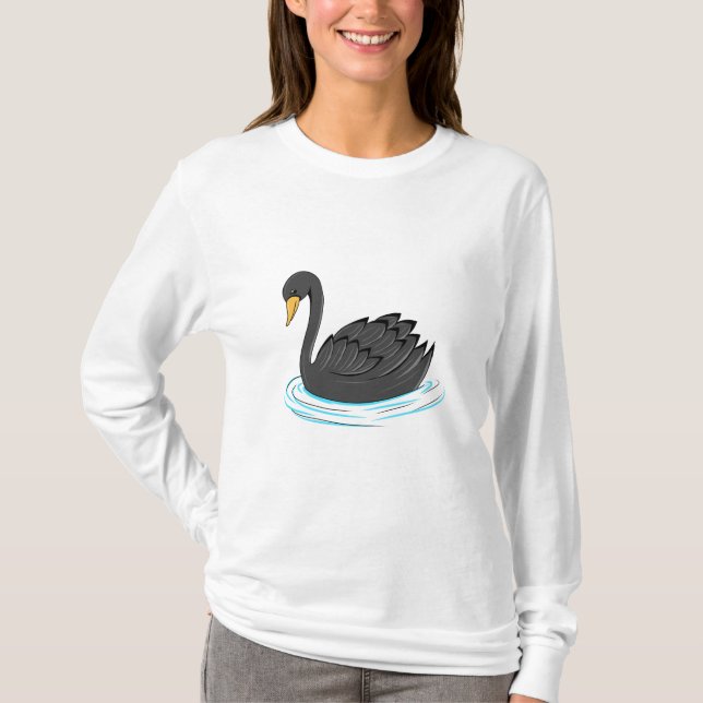 Camiseta Cisne negro (Anverso)