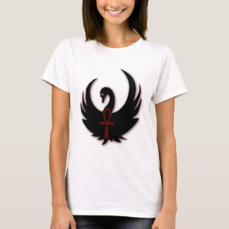 Camiseta Cisne negro con Ankh