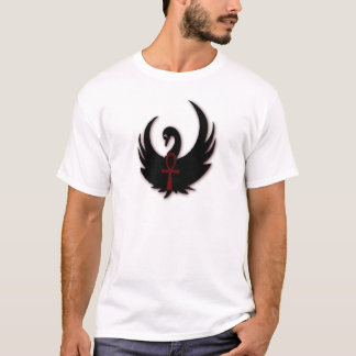 Camiseta Cisne negro con Ankh