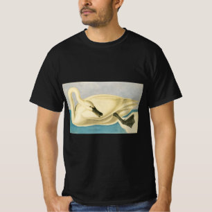 Camiseta Cisne trompetero por John James Audubon, ave vinta