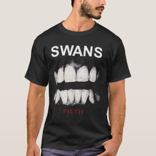 Camiseta cisnes banda suciedad  Clásico
