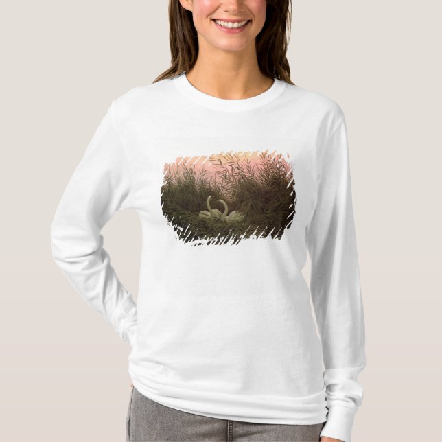 Camiseta Cisnes en las cañas, c.1820 (Anverso)