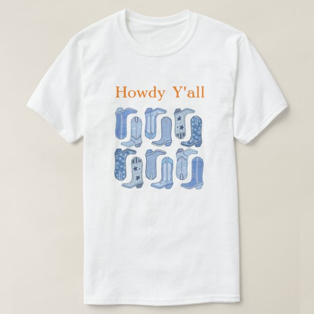 Camiseta CISV Austin Howdy Y'all (Diseño del anverso)