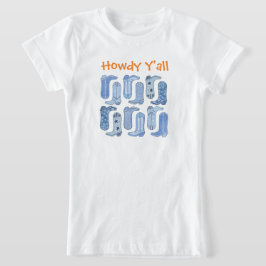 Camiseta CISV Austin Howdy Y'all Chica