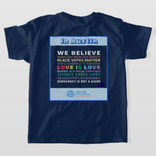 Camiseta CISV Austin para Peace Boy