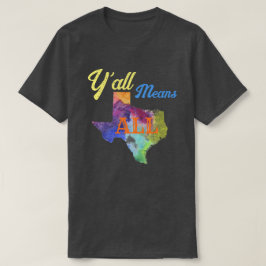 Camiseta CISV Austin "Y'all Means All"