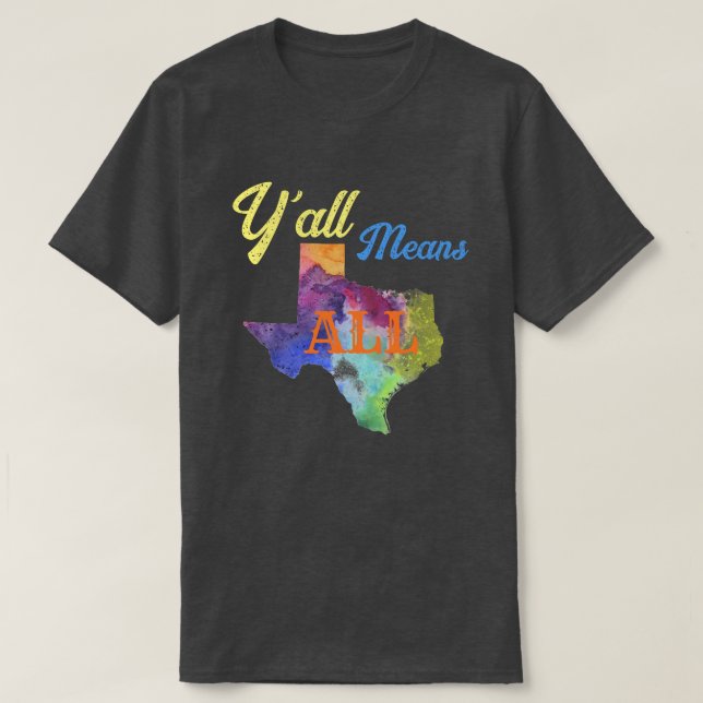 Camiseta CISV Austin "Y'all Means All" (Diseño del anverso)