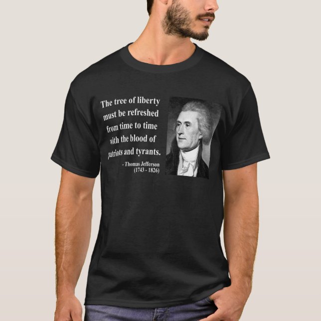 Camiseta Cita 12b de Thomas Jefferson (Anverso)
