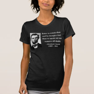Camiseta Cita 15b de Abraham Lincoln