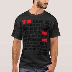 Camiseta Cita 1 de James Baldwin