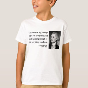 Camiseta Cita 1b de Thomas Jefferson