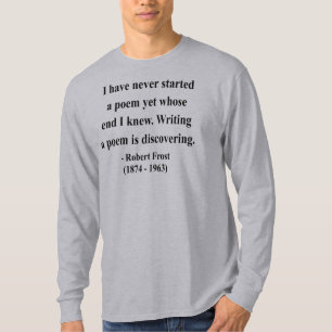 Camiseta Cita 3a de Robert Frost