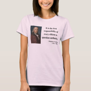 Camiseta Cita 3b de Ben Franklin