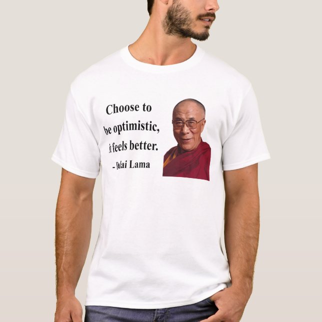 Camiseta cita 4b de Dalai Lama (Anverso)