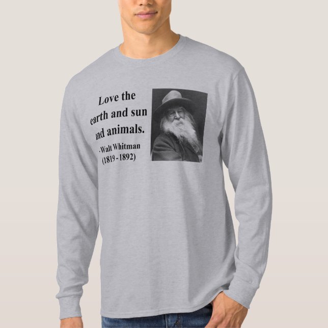 Camiseta Cita 4b de Whitman (Anverso)