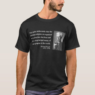 Camiseta Cita 5b de Bertrand Russell