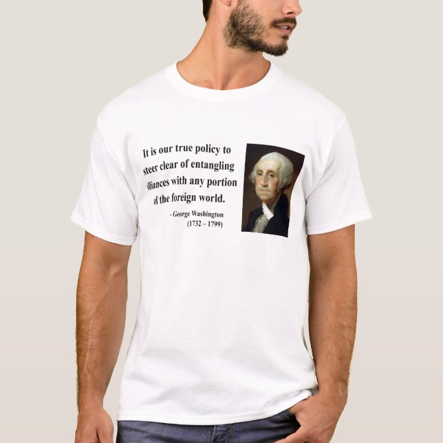 Camiseta Cita 5b de George Washington (Anverso)