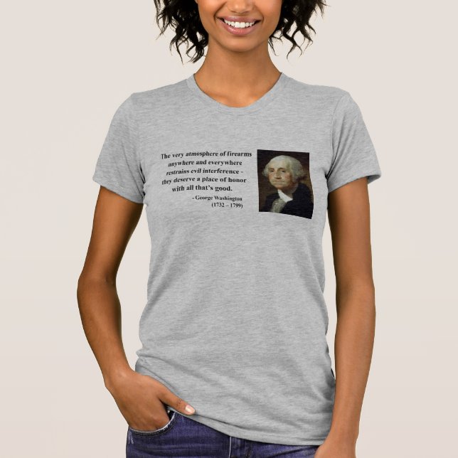 Camiseta Cita 7b de George Washington (Anverso)