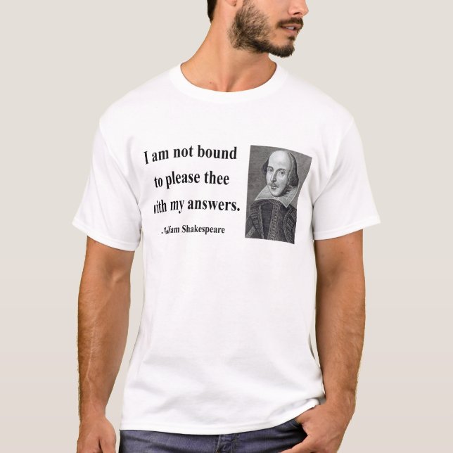 Camiseta Cita 9b de Shakespeare (Anverso)