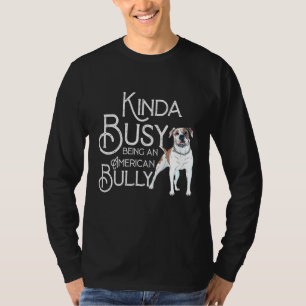 Camiseta Cita a un estadounidense como ocupado siendo un ma