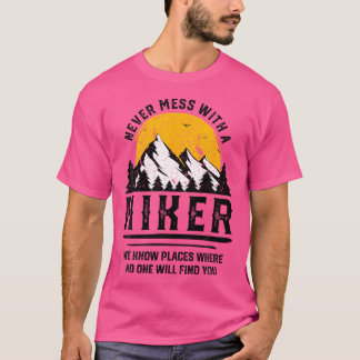 Camiseta Cita al aire libre para excursionismo divertida