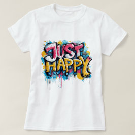 Camiseta Cita alegre y motivacional