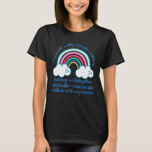 Camiseta Cita Alita de Pollo Alita de Pollo Hot Dog Arcoíri