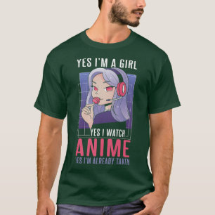 Camiseta Cita animada para mujeres adolescentes Chicas para
