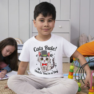 Camiseta Cita animal graciosa personalizada de un gato Masc