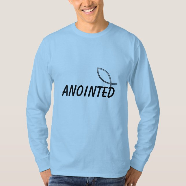 Camiseta Cita ANOINTED Sweatshirt masculino (Anverso)