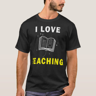 Camiseta Cita apasionada de enseñanza con mensaje académico