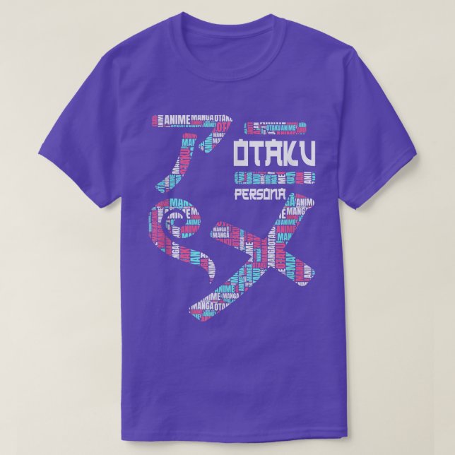 Camiseta Cita artística divertida de Otaku  (Diseño del anverso)