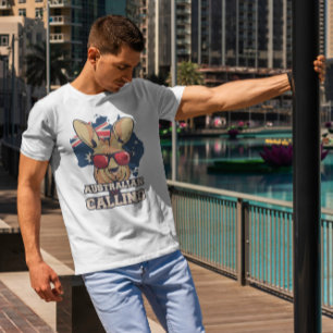 Camiseta Cita australiana canguro