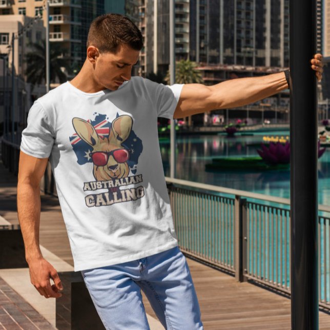 Camiseta Cita australiana canguro (Subido por el creador)