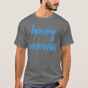 Camiseta Cita azul de miel Moonin para parejas en viaje de 