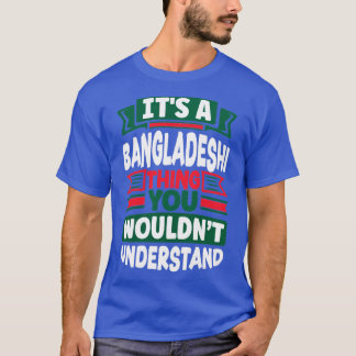 Camiseta Cita bangladesí bangladesí con bandera27